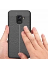 Galaxy A8 Plus 2018 Kılıf Zore Niss Silikon Kapak