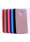 Galaxy A8 Plus 2018 Kılıf Zore Premier Silikon Kapak