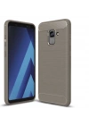 Galaxy A8 Plus 2018 Kılıf Zore Room Silikon Kapak