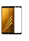 Galaxy A8 Plus 2018 Zore Ekranı Tam Kaplayan Düz Cam Koruyucu