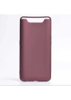 Galaxy A80 Kılıf Zore Premier Silikon Kapak