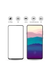 Galaxy A80 Zore Kenarları Kırılmaya Dayanıklı Cam Ekran Koruyucu