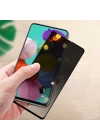 Galaxy A81 (Note 10 Lite) Zore New 5D Privacy Temperli Ekran Koruyucu