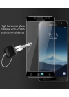 Galaxy C8 Zore Ekranı Tam Kaplayan Düz Cam Koruyucu