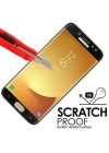 Galaxy J330 Pro Zore Kenarları Kırılmaya Dayanıklı Cam Ekran Koruyucu