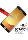Galaxy J330 Pro Zore Kenarları Kırılmaya Dayanıklı Cam Ekran Koruyucu