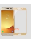 Galaxy J530 Pro Zore Ekranı Tam Kaplayan Düz Cam Koruyucu