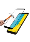 Galaxy J6 Zore Kenarları Kırılmaya Dayanıklı Cam Ekran Koruyucu