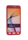 Galaxy J7 Prime Kılıf Zore 360 3 Parçalı Rubber Kapak