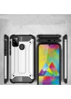 Galaxy M21 Kılıf Zore Crash Silikon Kapak