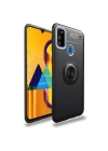 Galaxy M21 Kılıf Zore Ravel Silikon Kapak