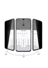 Galaxy M22 Davin 5D Privacy Cam Ekran Koruyucu