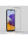 Galaxy M22 Kılıf Zore Nitro Anti Shock Silikon