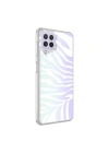 Galaxy M32 Kılıf Zore M-Blue Desenli Kapak