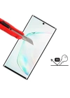 Galaxy Note 10 Plus Zore Kavisli Full Yapışkanlı Cam Ekran Koruyucu