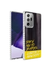 Galaxy Note 20 Ultra Kılıf Airbag Kenarlı Renkli Desenli Silikon Zore Elegans Kapak