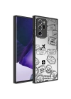 Galaxy Note 20 Ultra Kılıf Aynalı Desenli Kamera Korumalı Parlak Zore Mirror Kapak