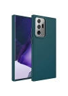 Galaxy Note 20 Ultra Kılıf Metal Çerçeve ve Buton Tasarımlı Silikon Zore Luna Kapak