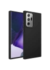 Galaxy Note 20 Ultra Kılıf Metal Çerçeve ve Buton Tasarımlı Silikon Zore Luna Kapak