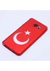 Galaxy Note 5 Kılıf Zore Bayrak Silikon