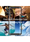 Galaxy Note 8 Kılıf 1-1 Su Geçirmez Kılıf