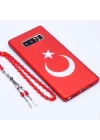 Galaxy Note 8 Kılıf Zore Bayrak Silikon