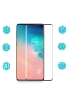 Galaxy S10 Plus Zore Kavisli Full Yapışkanlı Cam Ekran Koruyucu