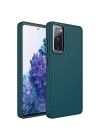 Galaxy S20 FE Kılıf Metal Çerçeve ve Buton Tasarımlı Silikon Zore Luna Kapak