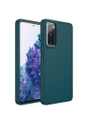 Galaxy S20 FE Kılıf Metal Çerçeve ve Buton Tasarımlı Silikon Zore Luna Kapak