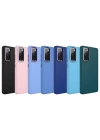 Galaxy S20 FE Kılıf Metal Çerçeve ve Buton Tasarımlı Silikon Zore Luna Kapak