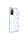 Galaxy S20 FE Kılıf Zore M-Blue Desenli Kapak
