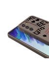 Galaxy S21 FE Kılıf Kamera Korumalı Baskılı Arka Yüzey Zore Klas Kapak