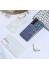 Galaxy S21 FE Kılıf Zore Sidney Desenli Sert Kapak