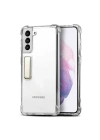 Galaxy S21 Plus Kılıf Zore Standlı Süper Silikon Kapak
