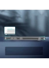 Galaxy S21 Ultra Kılıf Standlı Şeffaf Silikon Zore L-Stand Kapak