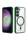 Galaxy S22 Kılıf M-safe Wireless Şarj Özellikli Silikon Zore Ege Kapak