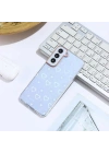 Galaxy S22 Plus Kılıf Zore Sidney Desenli Sert Kapak