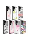 Galaxy S22 Ultra Kılıf Aynalı Desenli Kamera Korumalı Parlak Zore Mirror Kapak