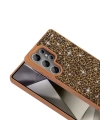 Galaxy S22 Ultra Kılıf Parlak Taşlı Tasarım Zore Pırlanta Kapak
