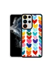 Galaxy S22 Ultra Kılıf Zore M-Fit Desenli Kapak