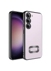 Galaxy S23 Kılıf Kamera Korumalı Logo Gösteren Zore Omega Kapak