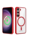 Galaxy S23 Kılıf M-safe Wireless Şarj Özellikli Silikon Zore Ege Kapak