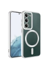 Galaxy S23 Kılıf M-safe Wireless Şarj Özellikli Zore Setro Silikon