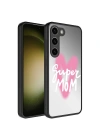 Galaxy S23 Plus Kılıf Aynalı Desenli Kamera Korumalı Parlak Zore Mirror Kapak
