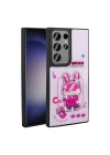 Galaxy S23 Ultra Kılıf Parlayan Kabartmalı İkonik Figürlü Zore Amas Silikon Kapak