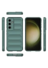 Galaxy S24 FE Kılıf Esnek TPU Oyuklu Arka Yüzey Tasarımlı Zore Etnik Silikon Kapak