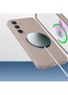 Galaxy S24 FE Kılıf M-safe Şarj Özellikli Standlı Zore Samara Kapak