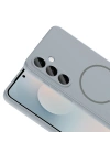Galaxy S24 FE Kılıf M-safe Şarj Özellikli Zore Meta Kapak
