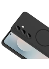 Galaxy S24 FE Kılıf M-safe Şarj Özellikli Zore Meta Kapak