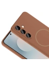 Galaxy S24 FE Kılıf M-safe Şarj Özellikli Zore Meta Kapak
